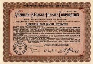 American-Lafrance and Foamite Corporation